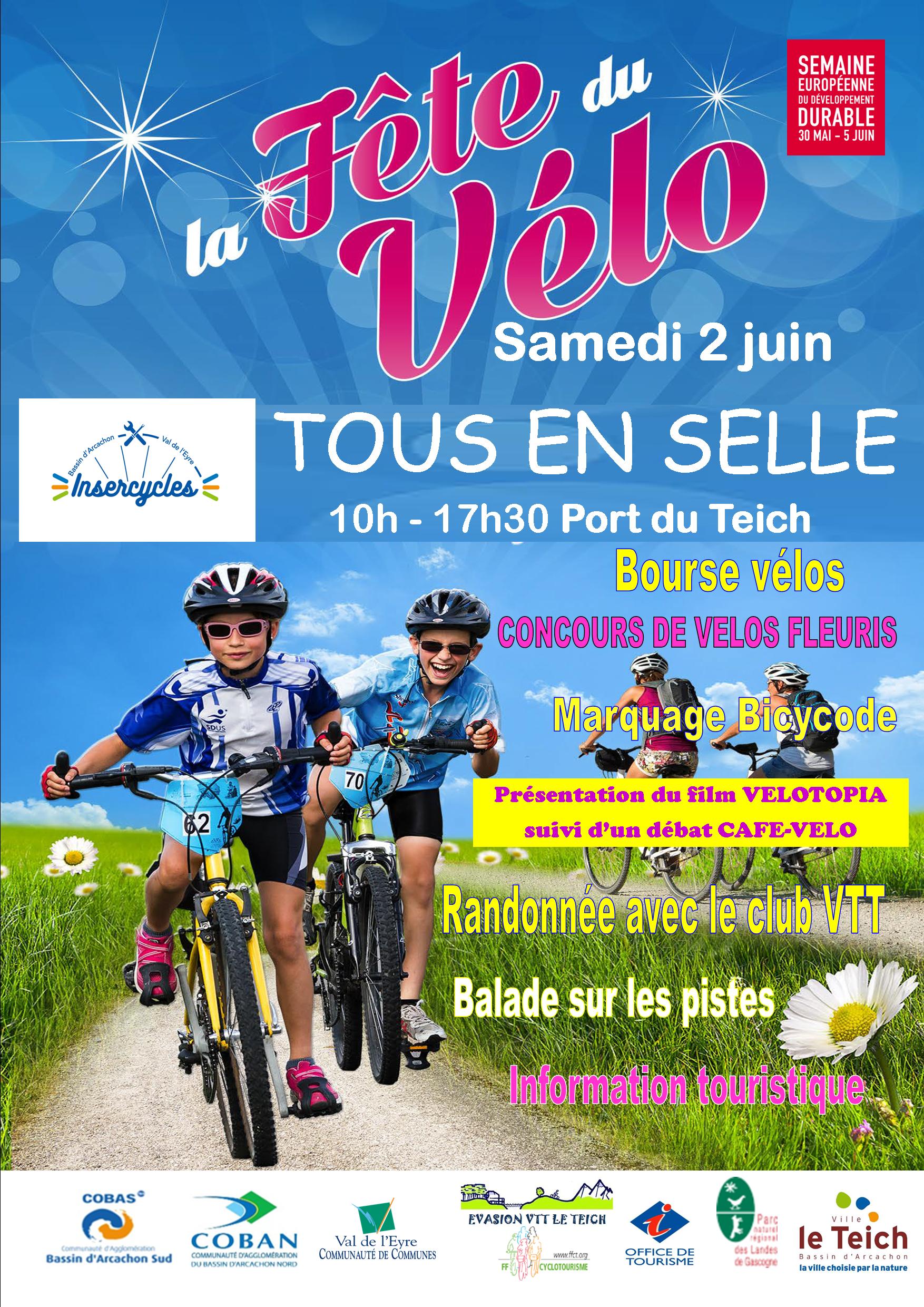 Affiche Fete du vélo